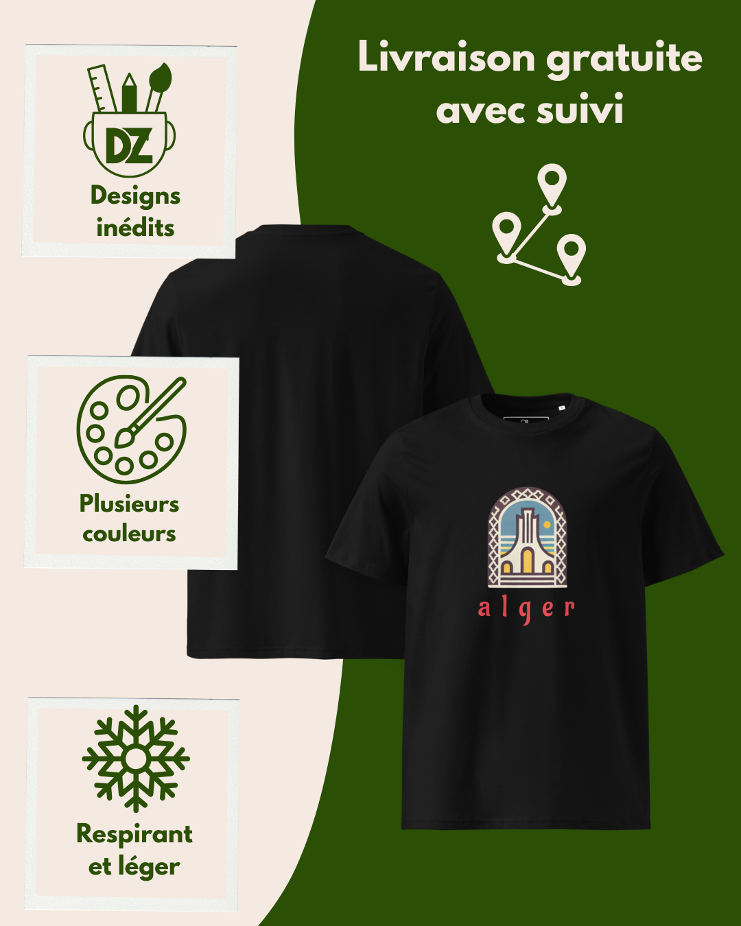 T-shirt - ALGER