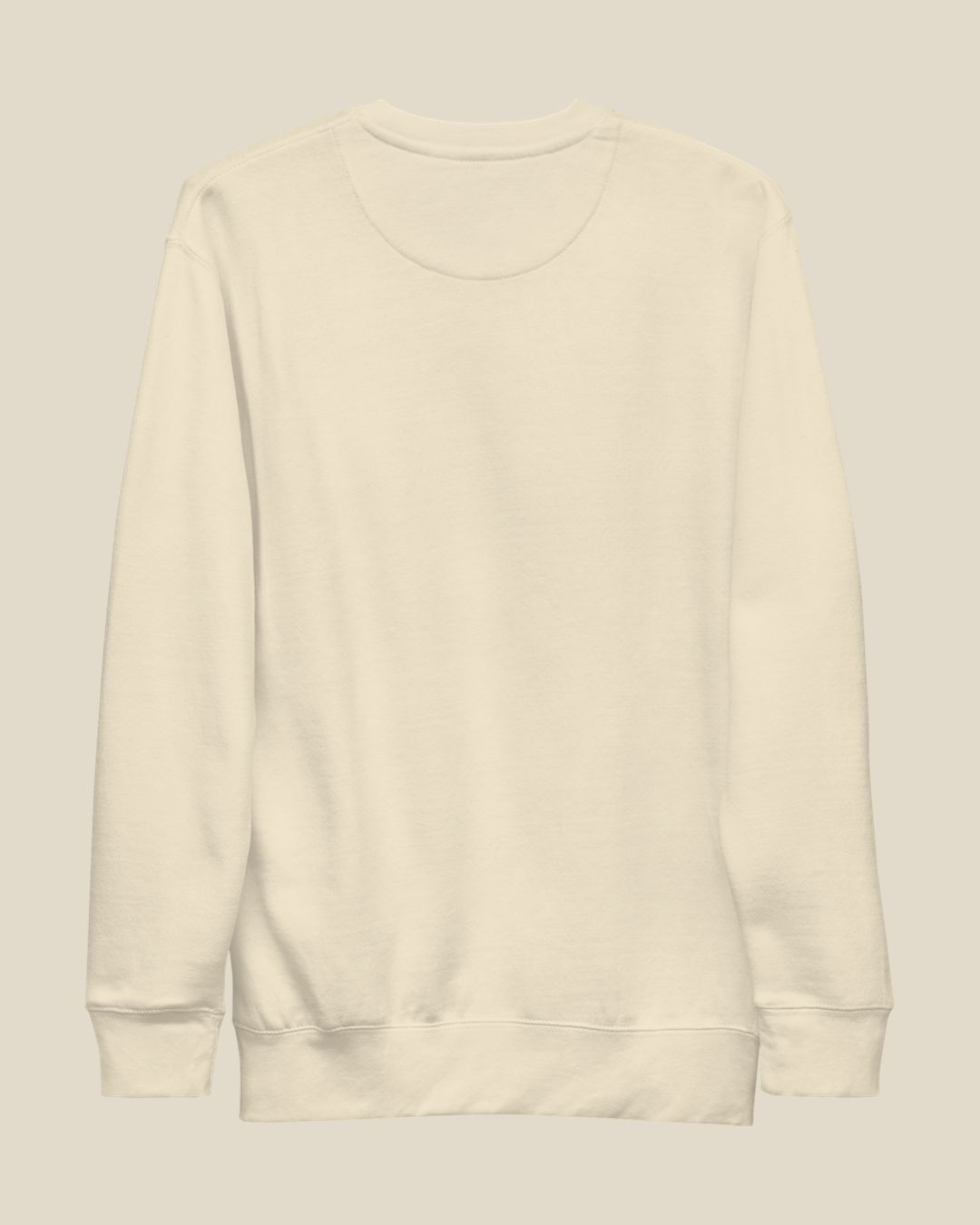 Sweatshirt Annaba Sea crème qalbi vue de dos