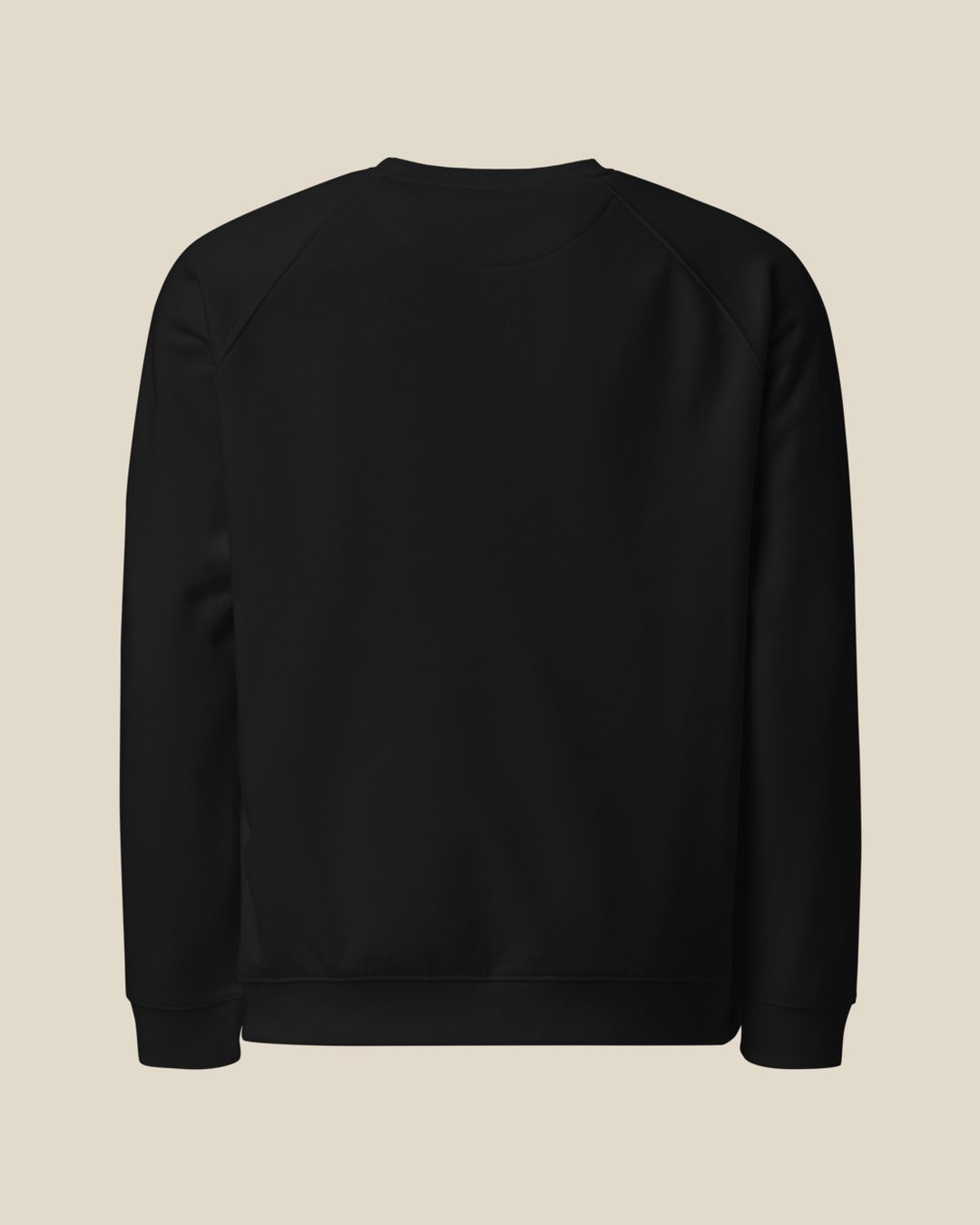 Sweatshirt Algérie olivier qalbi vue de dos – molleton noir