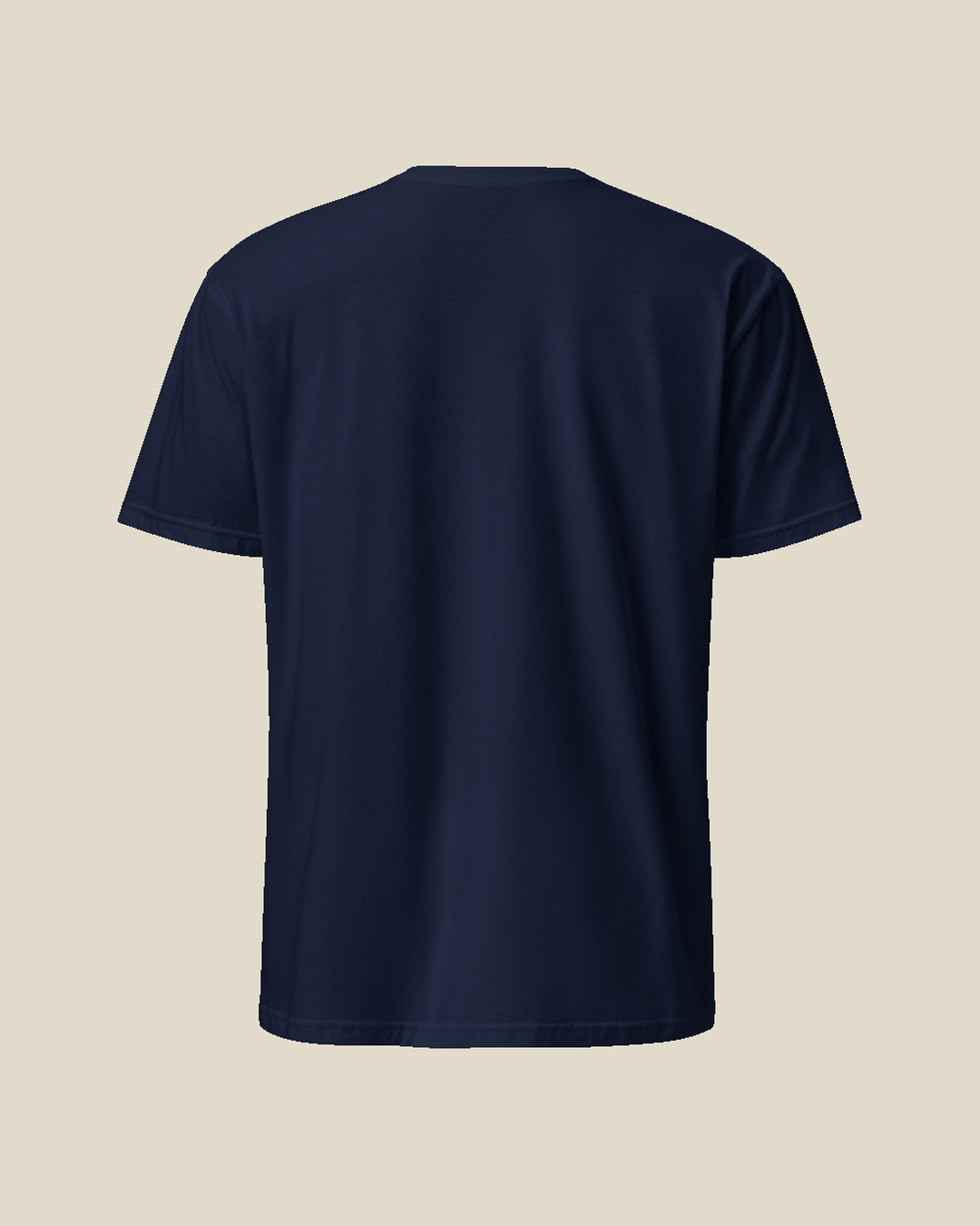 T-shirt Tlemcen qalbi vue de dos – coloris marine