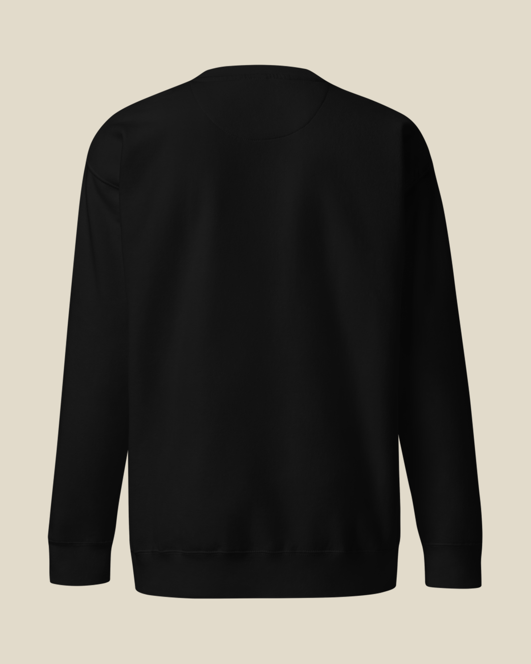 Sweatshirt Under the Stars noir qalbi vue de dos