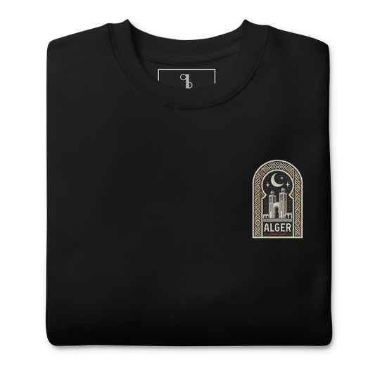 Sweatshirt unisexe - Algeria X Under the stars