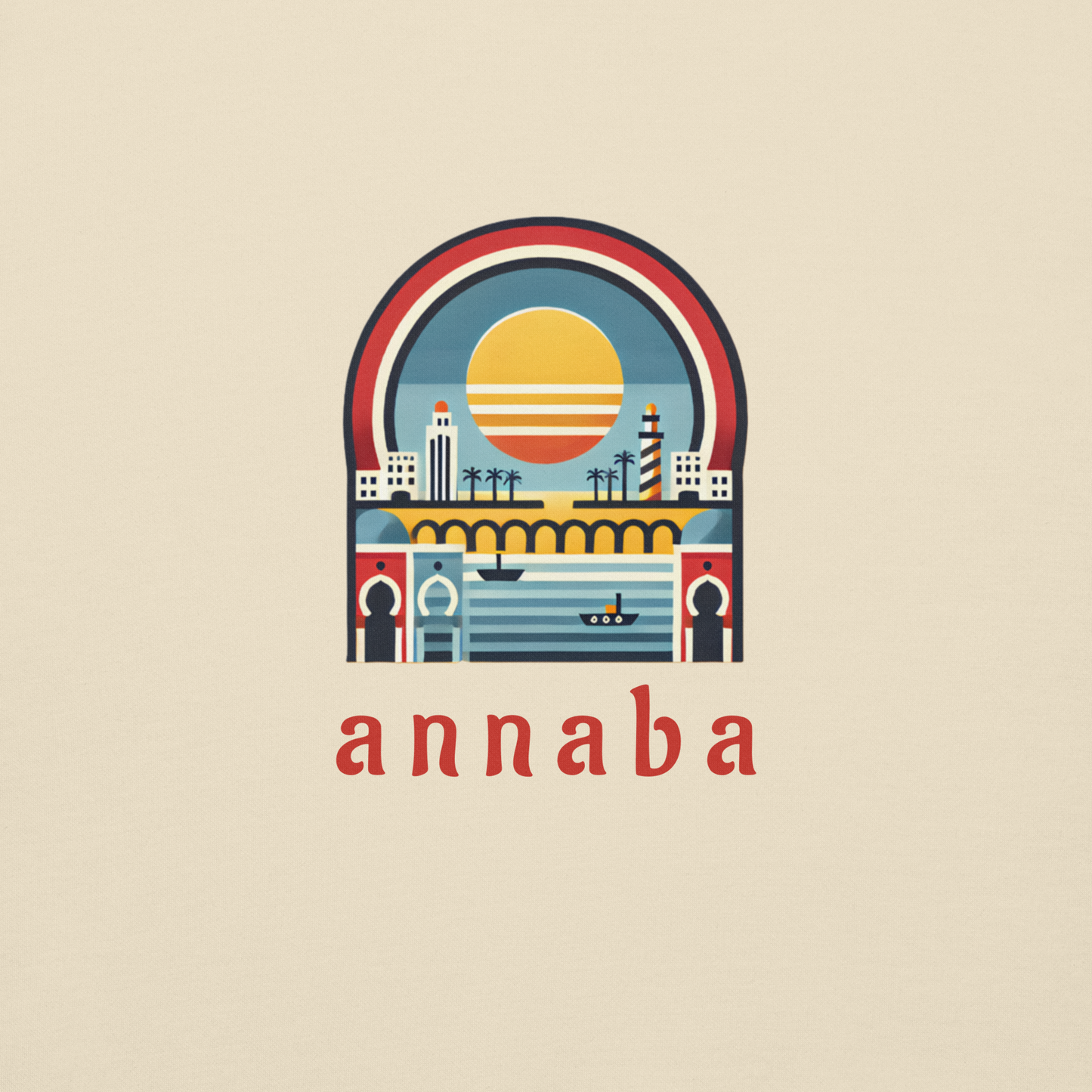 Sweatshirt unisexe - Annaba X Sea